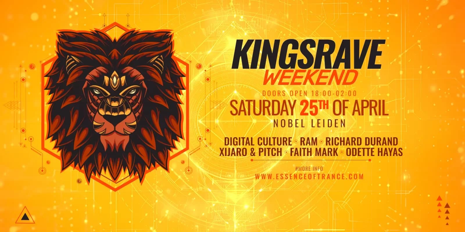 KingsRave is Back: Big trance local legends line up 50% sold already